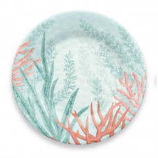 Highland Dunes Canto Coral Reef Melamine Dinner Plate HIDN5500